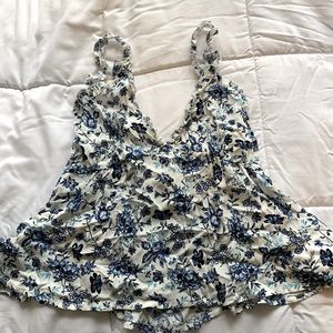 floral tank top: from Charlotte Rousse NWT